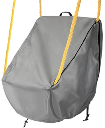 Kleinkind-Schaukel-Sitzbezug, Outdoor-Babyschaukel-Abdeckung, 420D, ideal für draußen mit Outdoor- und Kleinkindern, Größe 40 x 40 x 50 cm, aus Oxford-Stoff (grau)