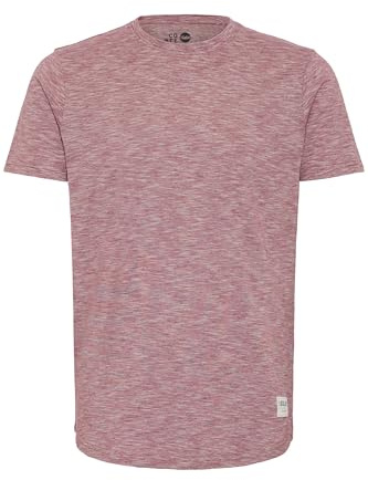 !Solid SDFigos Herren T-Shirt Kurzarm Shirt, L, Wine Red (0985)