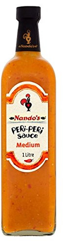 Nando's Peri-Peri Sauce Medium 1 Litre (Pack of 1ltr)