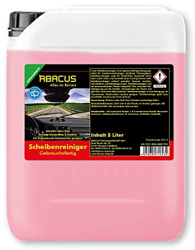 ABACUS® 5 L Mintac-S Scheibenwischwasser/Scheibenreiniger gebrauchsfertig für Sommer (1231.5)