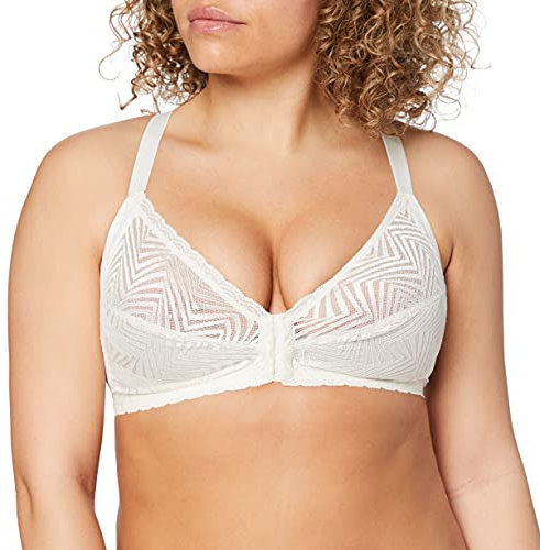 Playtex Femme Ideal Posture Non-wire X1 Bra, Antique White, 100D EU