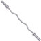 Everyday Essentials Olympic Super Curl Langhantel Curlstange, 48-zoll (350 lb Gewichtskapazität), Silber (CB4S)