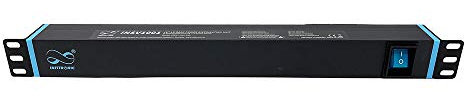 Infitronic - INSV1001 - Ciabatta elettrica da 19 8 x 1U con interruttore