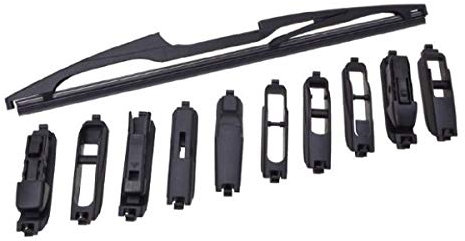 Filmer Heckscheibenwischer Erstausrüster-Qualität inkl. 10 Adapter (33 cm)