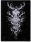 Displate Offiziell Witcher MetallPoster Magnetische Befestigung Inklusive Lizenziert Bilder Hochwertiges Poster Summer Collection - Leshen Poster 45 cm x 32 cm