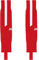 JAKO Unisex Stutzenstrumpf Lazio, Sportrot/Weiß, 39-42