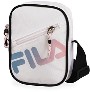 FILA Unisex Solano Umhängetaschen, Weiss/opulenter Garten