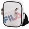 FILA Unisex Solano Umhängetaschen, Weiss/opulenter Garten