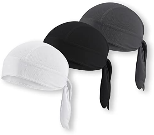 Wisolt Bandana Kopftuch Herren Stirnband Damen Sport Atmungsaktive Kopfbedeckung für Radfahren Motorradfahren Laufen für Wanderung Fahrrad Geschenke für Männer Frauen
