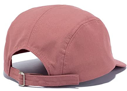 Baseballmütze 5 Panels Cap Short Brim Baseball Hut für Frauen Flat Bill Blank Camping Hüte Einfarbige Männer Low Crown Adjust Geschenke