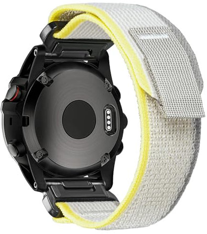 torbollo Bracelet de montre Compatible avec Garmin, tissé Bracelet de sport pour fēnix/Forerunner/Approach/MARQ/quatix/D2 série Bracelet de remplacement robuste pour hommes