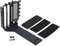 MONOJLY GPU Vertical Bracket RiserCable 90°/180° GPU Extension Line Shielded Computer PCIe3.0 X16 VGA Card Bracket Mount