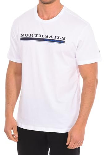NORTH SAILS T-Shirt Herren 9024040-101, Weiß, XL