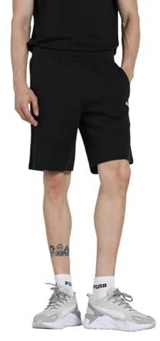 PUMA Herren PUMATECH Shorts 9 DK Gestrickte Shorts, PUMA Black,