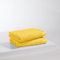 s.Oliver 2 TLG Handtuch Set 50x100cm - 100% Baumwolle, 600 g/m², weich & saugstark, Doppelpack Handtücher gelb