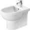 Duravit No.1 Bidet au sol, avec trop-plein, 1 trou pour robinet, 365x570mm, Back to wall, blanc, 2296100000, 2296100000