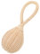 ibasenice - toys mädchen Handrassel Kinder -Handglockenspielzeug Handglockenspielzeug aus Rattan Handglockenspielzeug für Kleinkinder Beige
