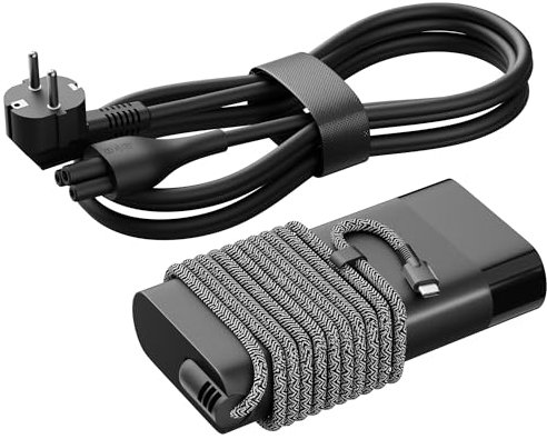 Neues schlankes 65W USB-C Laptop Ladekabel Ladegerät Netzteil für HP Spectre X360, Spectre, Elitebook x360, Elitebook, Envy, Chromebook, Elite x2, ProBook Travel Typ C AC Adapter Netzkabel