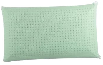KASANOVA 1 Memory-Kissen, 42 x 72 x 13 cm, Spa-Grün, Viskoelastisches Polyurethan Polyester, blank