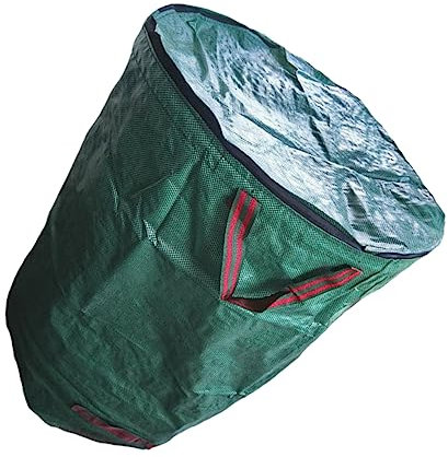 Parliky Fallen Leaf Collection Bag Extra Storage Bag Portable and Light for Outdoor Use