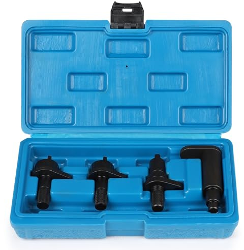 lalago 4 Pezzi Strumento di Regolazione del Motore, Kit Piges Calage Distribution, Outil de Réglage de la Courroie du Moteur con i Motori VA G 1,2 Litri 3 cilindri VW A3 Polo Lupo Skoda Crystal