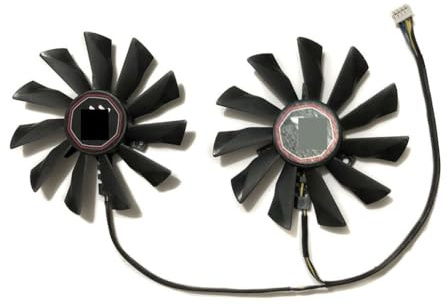 ZYJOZMD 2 Teile/Satz, PLD10010B12HH, PLD10010S12HH, GPU Kühler, Grafikkarte Fan Für MSI R9 290X 280X 270X GTX 750 760 770 780(PLD10010S12HH)