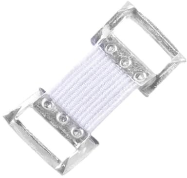 100 Pcs Stretch Metal Clasps Elastic Aluminum Bandage Clips Replaceable Wrap Fasteners Fixation Clamps Hook