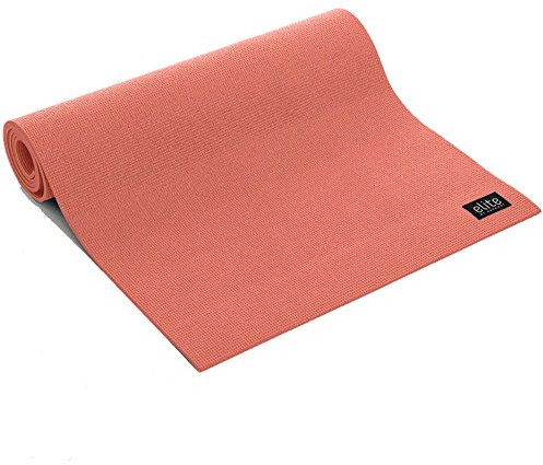 Aeromat Elite Yoga-/Pilates-Matte, 6 mm dick, phthalatfreies PVC (Koralle)