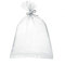 100 Sac plastique transparent cellophane 600 x 1000 mm 80 microns Compatible alimentaire emballage en sachet poche de rangement sacs cellophanes transparents ouvert sachets plastiques rangement