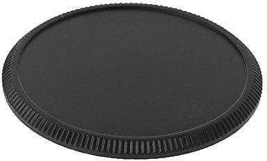 fivekim Rear Lens Cap, Body Cap Cover Screw Mount for Universal 39mm Leica M39 L39 Black Camera Cover Black