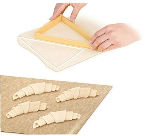 1pc Recette Plastique Moule Rouleau Cutter Croissant Maker Machine À Pain Croissant Ligne Moule Pâte Feuille Cuisine Gadgets Collectionner