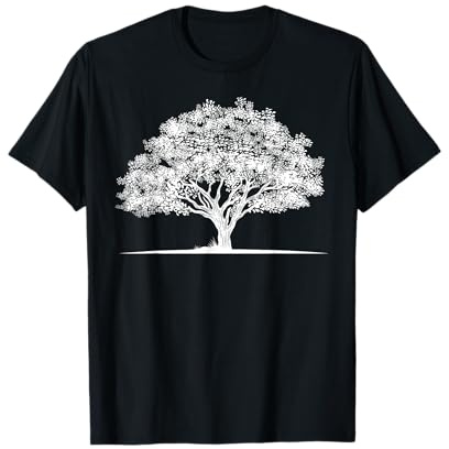 Bäume Wald Natur Shirt minimalistisch Natur Bäume T-Shirt