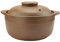 YHRJ Ollas creuset Cazuela Cazuela de cerámica de Gas sin esmaltar de Color Puro Olla de Barro Plana Multifuncional sin Revestimiento de espodumena Apto para 1-5 Personas