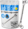 Toldoro® 10x M8 tendeur de hauban en acier inoxydable V4A / tendeur de voile solaire, tendeur de câble, tendeur de fil, fourche/forme fermée