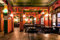 BAR Fototapete VLIES-250x186 cm (3872A)-Retro Diner Cafe Holz-Struktur Design Vintage Pub Wandtapete-Inkl. Kleister-Vliestapete Bild Dekoration Wand-Dekor Moderne Motiv-Tapete Panorama Poster XXL