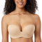 DELIMIRA Femme Soutien-Gorge Bandeau Ultimate Strapless sans Couture Beige 120D