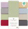 DarBene Spannbettlaken 180x200 Premium 2er Set, Jersey 100% gekämmte Premium Baumwolle, atmungsaktiv, superweiches Bettlaken bis 30 cm Matratzenhöhe, Oeko-TEX, Apfelgrün