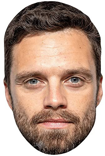 Sebastian Stan (Brown Hair) Maske aus Karton