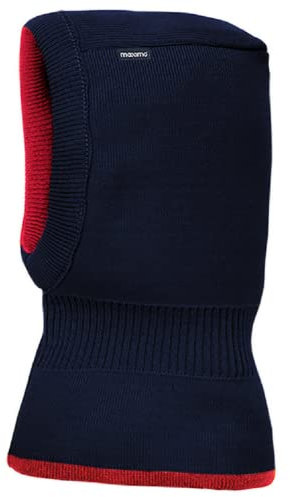 maximo Mini-Schlupfmütze,2-farbig Reversible, Basicfarben Made in Germany Reversible 47 rot/Marine