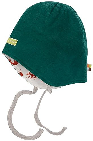 loud + proud Unisex Baby Lt1 Fleece, GOTS Zertifiziert Beanie-Mütze, Bottle, 36-38 EU