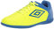 Umbro Herren Classico Xi Ic Fußballschuh für den Innenbereich, gelb/blau, 42.5 EU