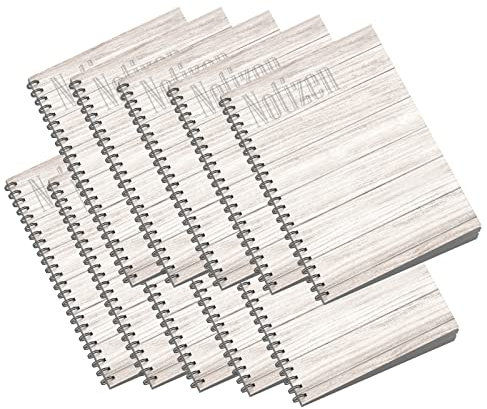 Primus Print Collegeblock - A4 - kariert - 80 Blatt - Spirale - Design Deckblatt (10, Grau)