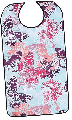 GLEAVI 1stk Lätzchen Für Erwachsene Kleidungsschoner Für Erwachsene Wiederverwendbare Lätzchen Futterkittel Essen Baby Krawatte Die Oberfläche Ist Seidenmatt Bedruckt Schutzausrüstung