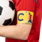 Wanapix | Kapitänsbinde Personalisierte | Armbinde mit Wappen/Foto | Armband für Fußball/Sportarten | Elastic - 26 x 6,5 cm (Kleinkind) | Gelb