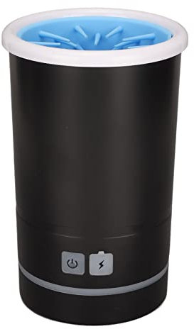 Lavadora de Patas para Perros Lavadora Automática de Patas para Perros Lavadora de Pies para Perros Limpiador Eléctrico de Patas para Mascotas Lavadora Eléctrica de Patas para