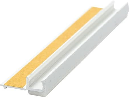 30 x Handelskönig Anputzleiste 9 mm 200 cm = 60 lfdm Putzleiste Fensterleiste PVC Leiste Innenputz