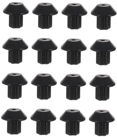 Healeved 96pcs Rubber Feet for Range Stove Burner Gas Hob Liner Pads Replacement for Non-slip
