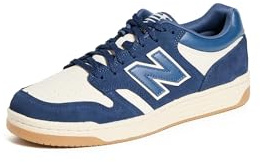 New Balance Herren 480 Sneaker, Nb Navy/Leinen/Vintage Indigo, 7.5