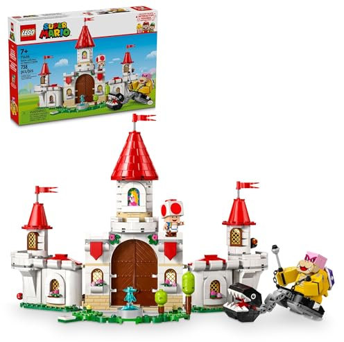 LEGO Super Mario Battle with Roy at Peach's Castle, Nintendo Character Mario Toy for Kids, Castle Toy & Adventure Set, Super Mario Gift for Girls, Boys & Gamers Ages 7 and up, 71435