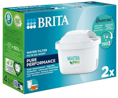 Brita Filter für Filterkanne Maxtra Pro (2 Stück) - Marke EAN: 4006387126254